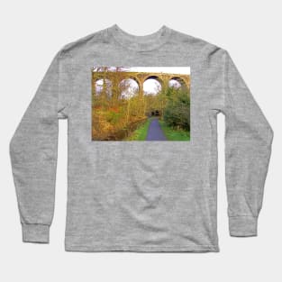 Almondell Viaduct III Long Sleeve T-Shirt